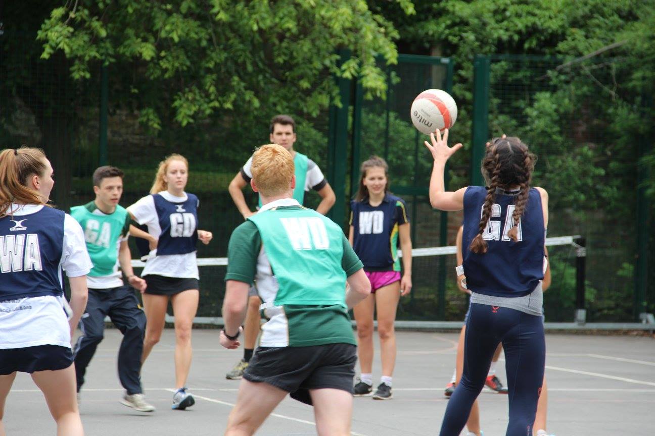 The Boys vs Girls Charity Netball Match