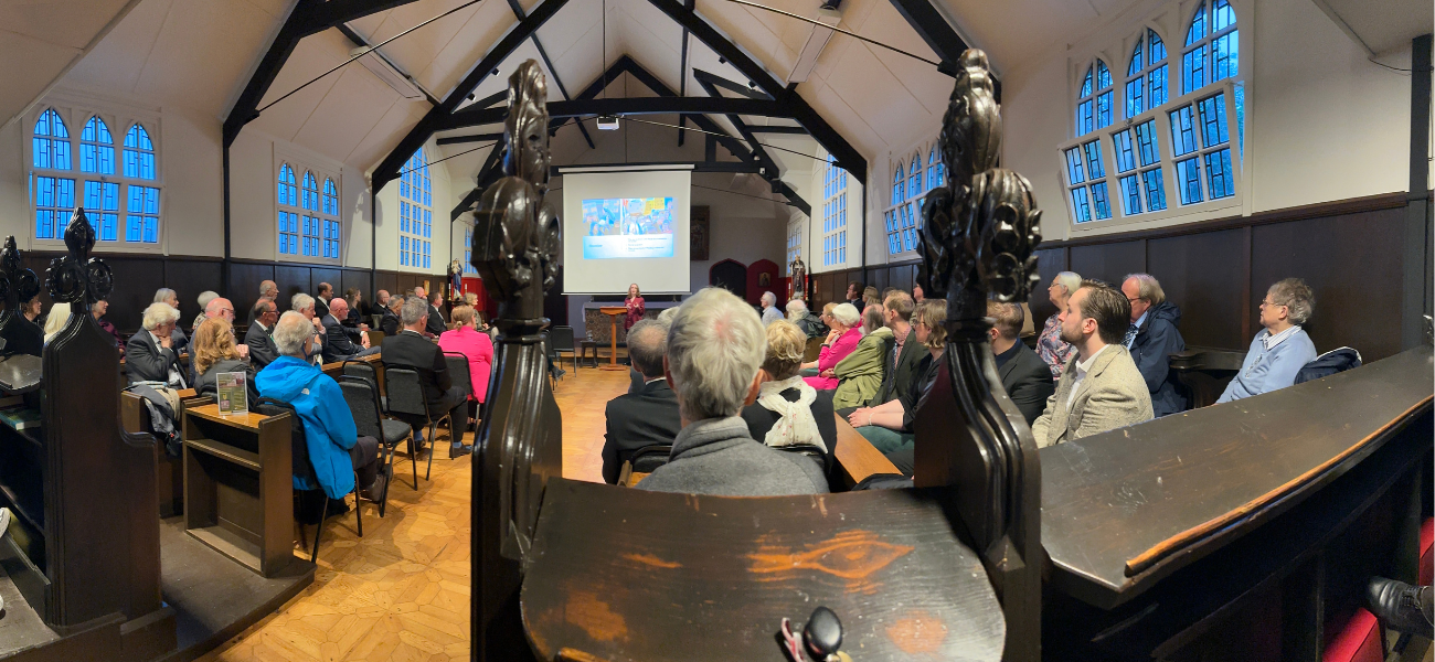 a lecture in st chad's chapel