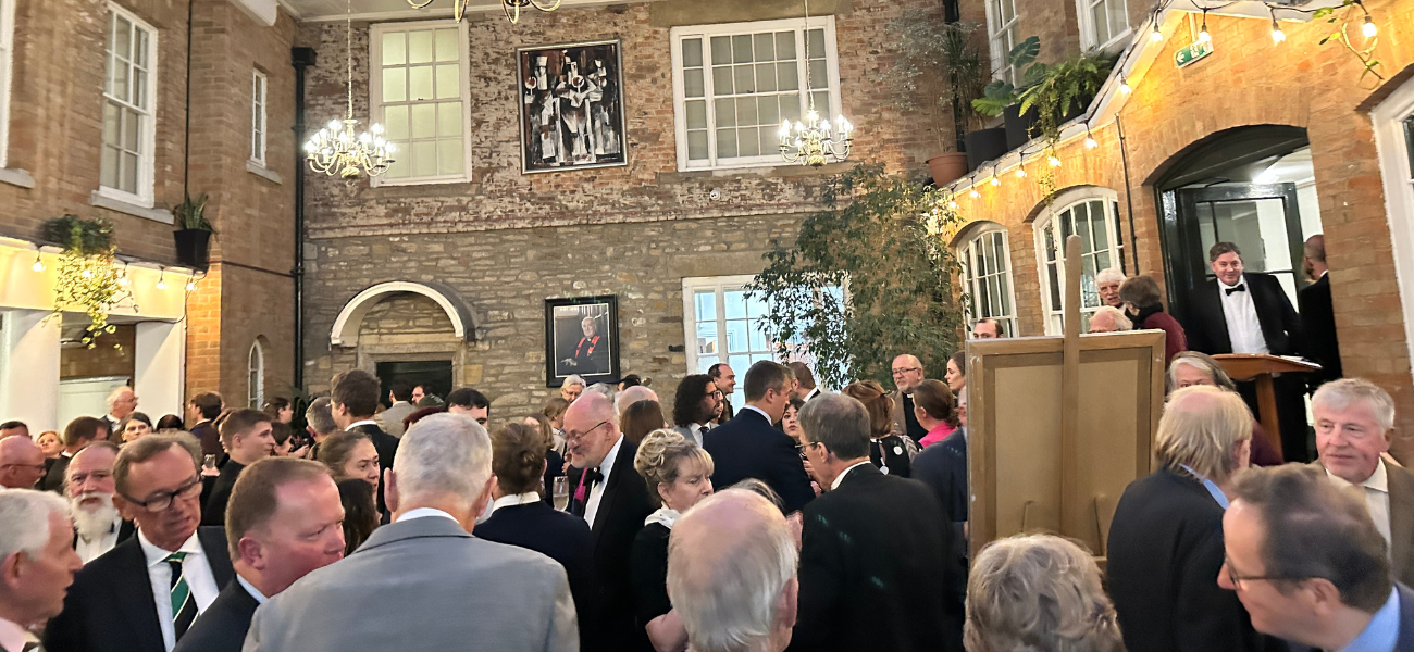 st chad's quad during a drinks reception at the alumni reunion weekend