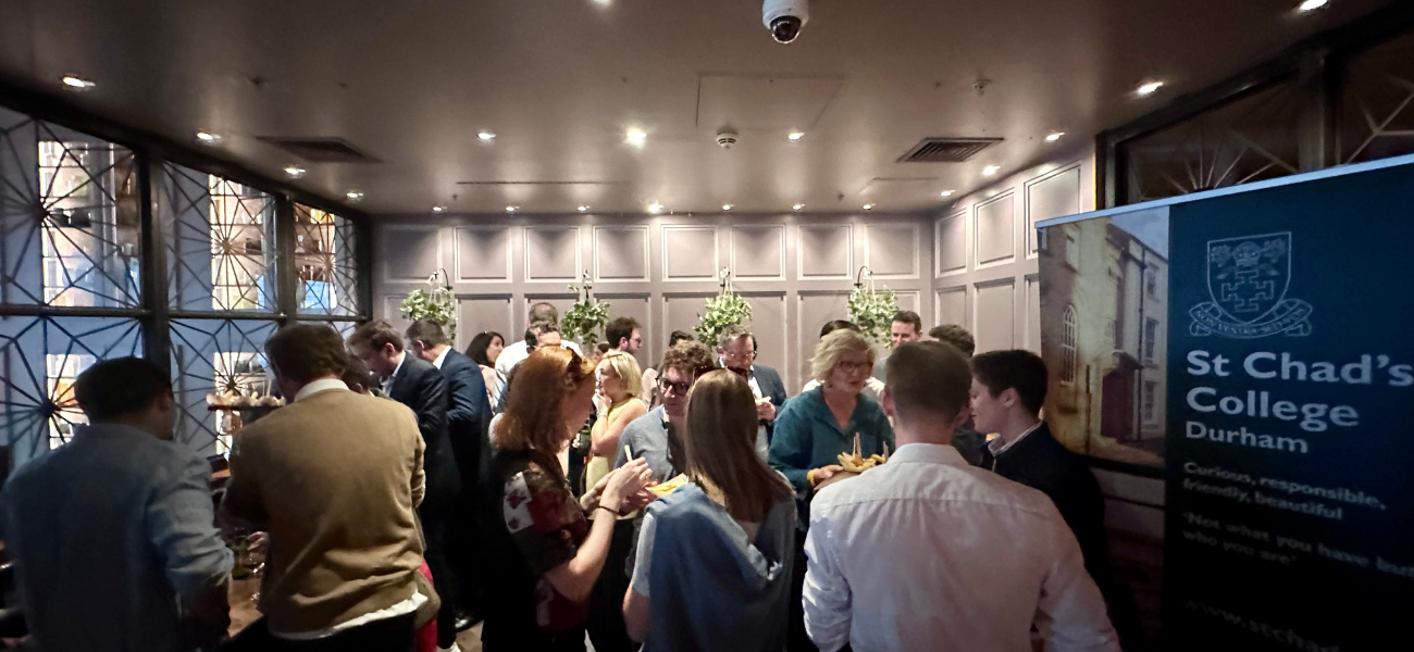 st chad's college alumni reunion event at a pub in London